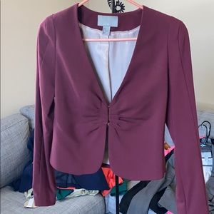 Maroon blazer